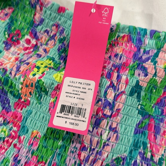 NET Lilly Pulitzer Rivera romper - Picture 2 of 2